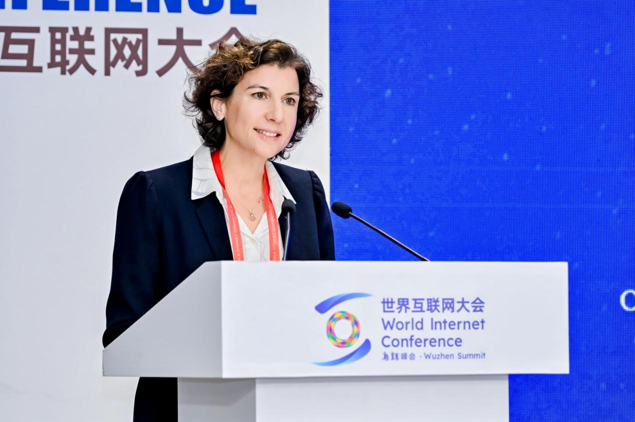 联合国难民事务高级专员署驻华代表穆索菲。主办方供图