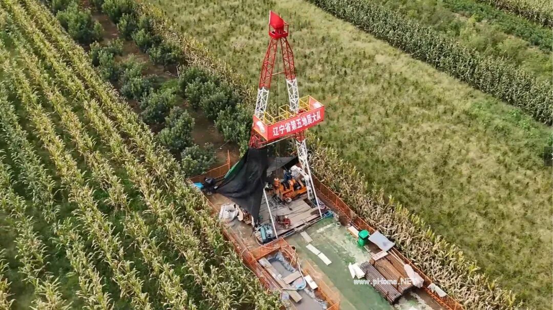 大东沟金矿钻探工程施工现场。自然资源部供图